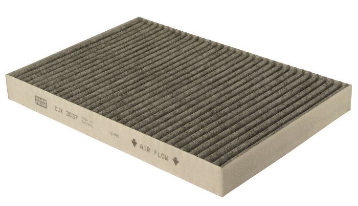 MANN CUK3037-POLEN FİLTRESİ KARBONLU AUDI A4 2005 > 4B0819439C/1408